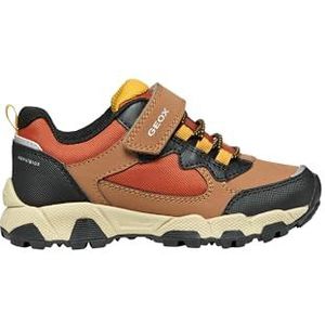 Geox Jongens Magnetar Boy B ABX Sneakers, Bruin, 35 EU