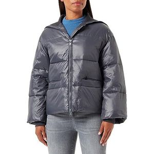 Armani Exchange Dames Light Weight, Turtle Nek, Casual Fit, Soft Touch Shell Jacket, Racing, Large, Racing, L