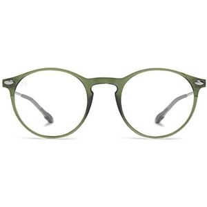 Nooz Leesbril, ronde vorm, loepbril voor mannen en vrouwen, model Cruz Essential collectie, grey, Eén maat