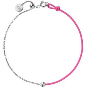 ICE Jewellery Diamond bracelet Half chain Pink 021092