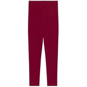 Petit Bateau Leggings voor kinderen, katoen, effen, Amarant, 12 Jaren