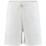 KEYLARGO - MPA KLROY - Herenshorts - Wit - Elastische Tailleband met Trekkoord