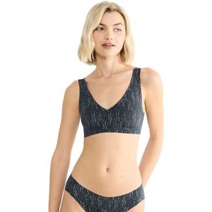 sloggi Zero Feel 2.0 Festive Bralette Black Combination, Black Combination, XXL