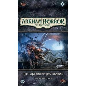 Asmodee Arkham Horror: LCG - Het labyrinthe des Irrsins, uitbreiding, kaartspel, debouw, Duits