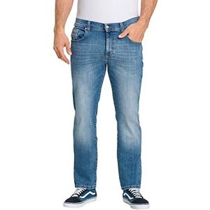 Pioneer Authentieke Jeans 5 Pocket Jeans Rando, Blauw Gebruikte Buffies 6836, 30W x 34L