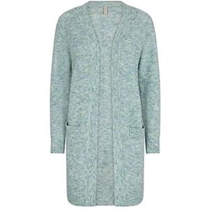 SOYACONCEPT Dames SC-Jackie 2 gebreide jas voor dames, mosgroen melan, small, mosgroen melan, S
