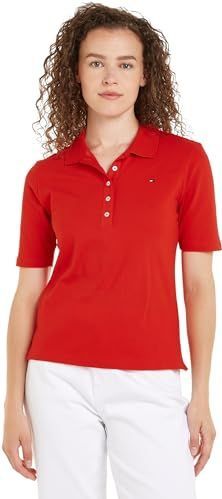 Tommy Hilfiger - Regular-Fit Polo - Katoen Pique - Blauw - Slim Fit