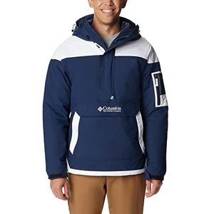 Columbia Challenger pullover voor heren, Collegiate Navy, Wit, S