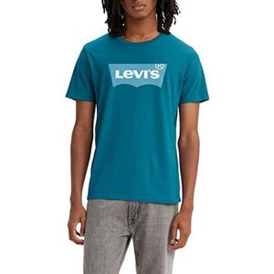 Levi's Graphic Crewneck Tee T-shirt Mannen, Batwing Ocean Depths, S