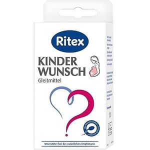 Ritex kinder wens glijmiddel 8 applicators Ã  4 ml, per stuk verpakt (1 x 8 stuks)