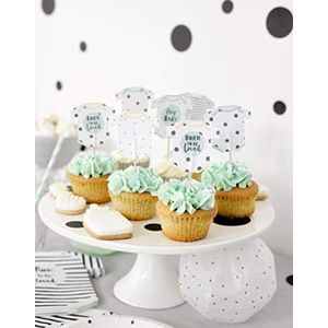 Talking Tables Born To Be Loved Cake Toppers 12 stuks papier