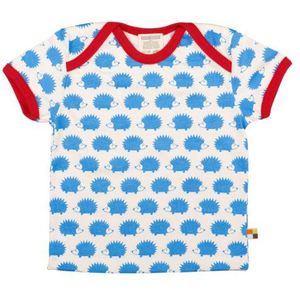 Loud + Proud Unisex - Baby T-shirts Dierprint 204, blauw (Sky Sk), 74/80 cm