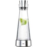 Emsa Glazen Karaf, 1 liter, Met Koelelement, Glas, Transparant