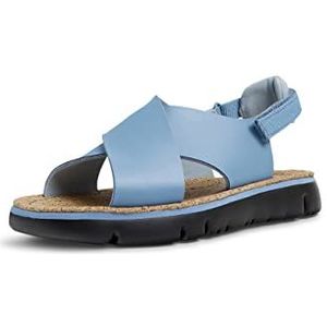 CAMPER Oruga Sandalen met hielbandje voor dames, blauw, 42 EU