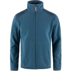 FJALLRAVEN 81765-534 Sten Fleece M Longshirt Heren Indigo Blue Maat L