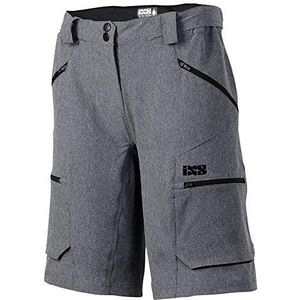 IXS Unisex volwassenen Tema Women shorts Graphite 40 broek, zwart