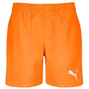 PUMA Jongens Mid Length Shorts, Sun Oranje, 164