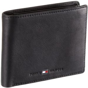 Tommy Hilfiger JOHNSON TRIFOLD WALLET BM56915529, heren portemonnees 13x10x3 cm (B x H x D), Schwarz (Black 990)