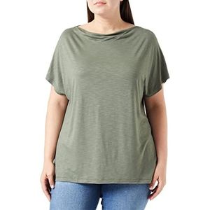 GERRY WEBER Edition Dames 870071-44043 T-shirt, olijf, 40, olijfgroen, 40