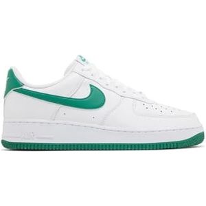 Nike Air Force 1 '07 Herensneakers, wit malachiet wit, 44.5 EU