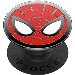 PopSockets: PopGrip - Uittrekbare Greep en Standaard voor Smartphones en Tablets met een Verwisselbare PopTop - Enamel Marvel Spiderman