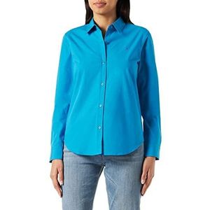HUGO Dames The Essential Shirt Blouse, Bright Blue435, 42