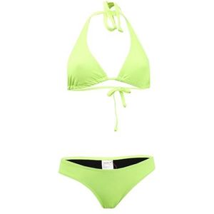 Speedo Solid dames bikini AF, neongeel, 32