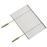 Barbecook professioneel rooster uit chroom en hout 90x40cm fsc-100% sgsch-coc-041337