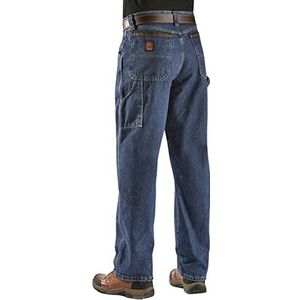 Wrangler Zimmermann Jeancarpenter jeans voor heren, Antique Indigo 020, 42W / 36L