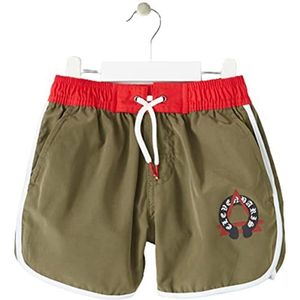Eleven Paris Bermuda shorts voor jongens, Kaki, 10 Jaar