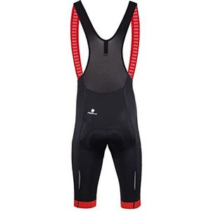Nalini 03123205200C006.10 graniet heren sportbroek zwart/transparant L, Zwart/Transparant., L
