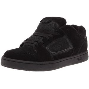 Vans docket, heren sneaker, Noir Black Charcoal, 47 EU