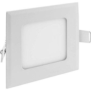 Cablematic - 120 mm 6W vierkant downlight LED-paneel warm wit