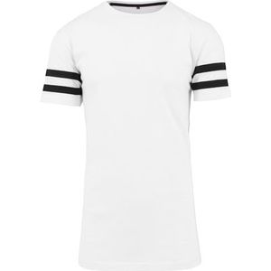 Build Your Brand Men's Stripe Jersey Tee T-shirt