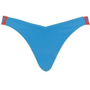 PUMA Dames Swimwear V-Shape Brief Zwemslips, Blue Combo, XS
