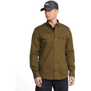 G-Star RAW Marine Slim overhemd, meerkleurig (Tapenade Micro Bt D24963-d787-g899), M
