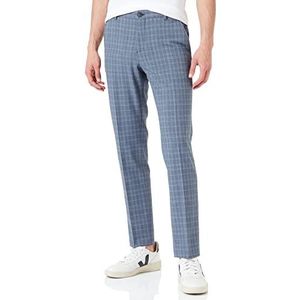 SELECTED HOMME herenbroek Slhslim-liam Greyblu Chk Trs Flex B Noos, Grijs, 94