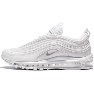 NIKE Air Max 97 heren Hardloopschoen, White Wolf Grey Black, 36.5 EU