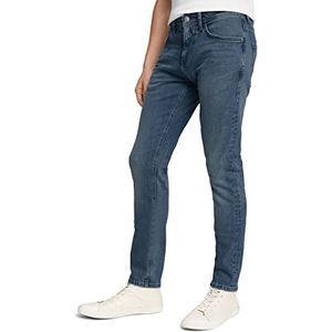 TOM TAILOR Denim Uomini Piers Slim Jeans 1029725, 10118 - Used Light Stone Blue Denim, 33W / 36L