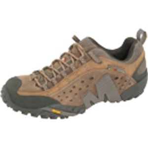 Merrell Herren Intercept Trekking Wanderhalbschuhe, Moth Brown, 41.5 EU