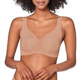 Sloggi dames Bustier Zero Feel Bralette EX, Beige (Cognac (Sh)), XS