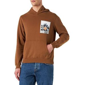 s.Oliver Heren sweatshirt lange mouwen regular fit, Cherrystone, L