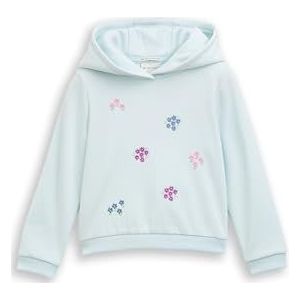 TOM TAILOR Sweatshirt voor meisjes voor kinderen, 38340, stil lichtblauw, 92-98