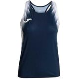 Joma - Mouwloos Shirt - Zwart - 90% Polyester 10% Spandex