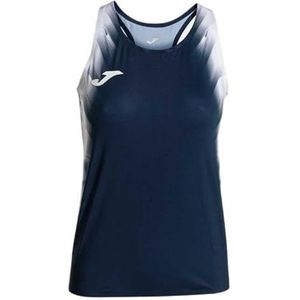 Joma - Mouwloos Shirt - Zwart - 90% Polyester 10% Spandex