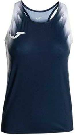 Joma - Mouwloos Shirt - Zwart - 90% Polyester 10% Spandex