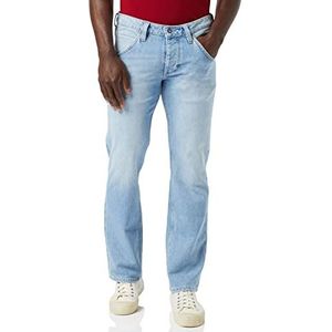MUSTANG Michigan Straight Jeans voor heren, middenblauw 412, 33W x 34L