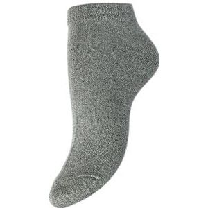 PIECES Pcsebby Glitter Sneaker Sock Bc Noos, diep lichen green, Eén Maat