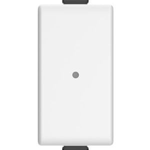Bticino AM4411C Matix Smart Dimmer schakelaar voor inschakelen, uitschakelen en dimmen met smartphone of Alexa, Siri en Google Home, 1-zits, wit