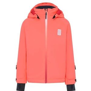 LWJESSE 712 - JACKET, neon red, 110 cm
